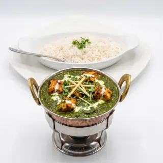 Chicken tikka saagwala