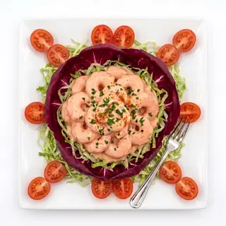 Cocktail di gamberetti in salsa rosa