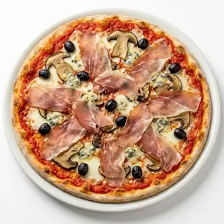 Prosciutto e funghi