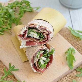 Wrap alla bresaola vegana