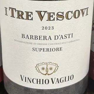Barbera Superiore Tre Vescovi