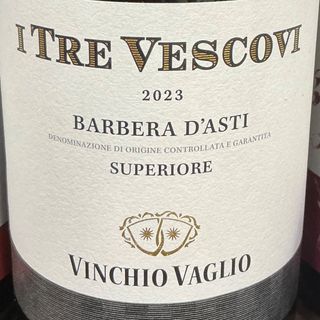 Barbera Superiore Tre Vescovi
