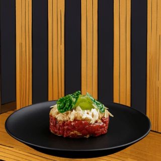 Tartare con stracciatella alla nduja