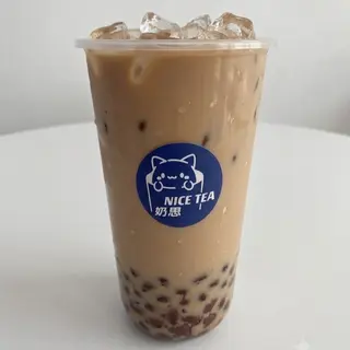 Bubble tea classico con fagioli rossi红豆奶茶