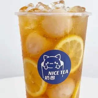 Litchy limone e te 荔枝柠檬茶