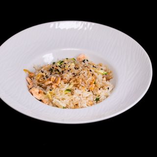 51.Riso saltato con salmone