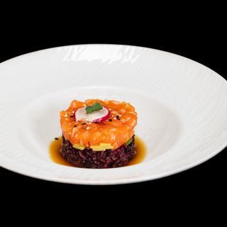 186.Tartare di riso nero
