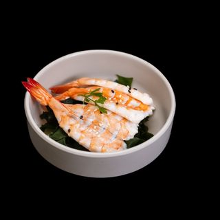 28.INSALATA DI ALGHE CON GAMBERO COTTO