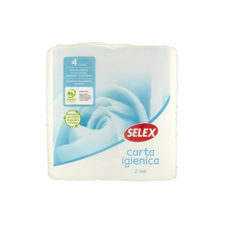 Selex Carta Igienica 4 Rotoli
