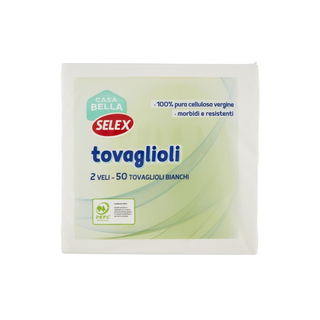 Selex Tovaglioli 50 Pezzi