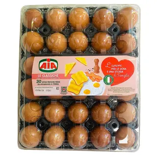 Uova Fresche Medie 30 Pezzi