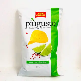 San Carlo Piùgusto Lime e Pepe Rosa 150 g