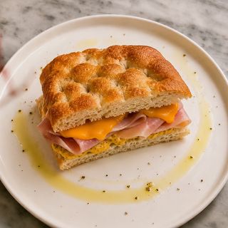 Ham & cheddar melt