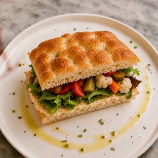 Hummus & crunchy