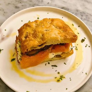 Salmon & cream cheese