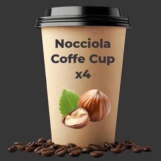 Nocciola Coffe Cupx4