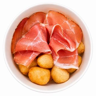 Coccoli con il prosciutto