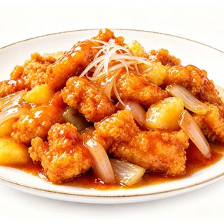 Pollo agro‑dolce