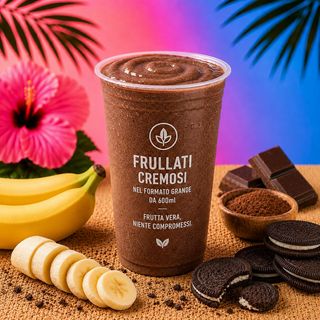 Smoothie Ciocoreo - Cacao, Banana, Oreo e latte