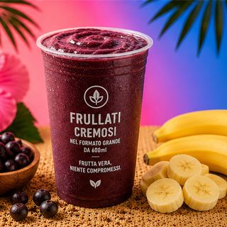 Smoothie Brasilian - Acai, Banana, Latte o Ghiaccio