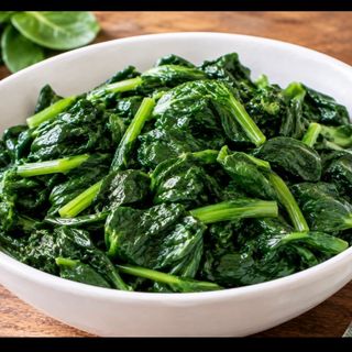 Spinaci a vapore