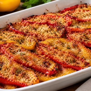 Peperoni gratinati