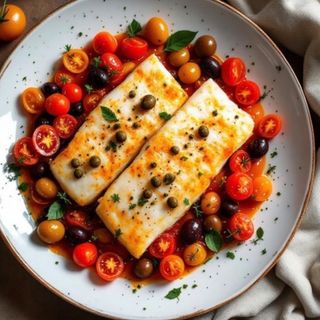 Merluzzo alla mediterranea