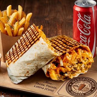 Menu Tacos kebab