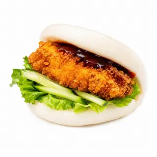 12 Guabao di pollo fritto
