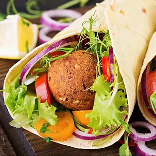 Piadina falafel (grande)