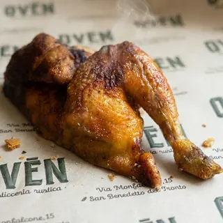 Mezzo Pollo ruspante allo spiedo