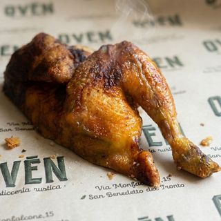 Mezzo Pollo ruspante allo spiedo