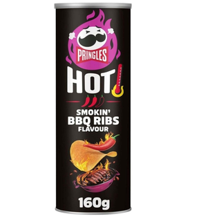 Pringles Hot Smokin' BBQ Ribs – Patatine Gusto BBQ Piccante