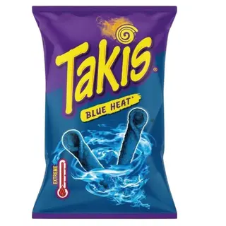 CHIPS TAKIS BLUE HEAT 100G