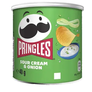 Pringles Onion 40g – Patatine al Gusto Cipolla