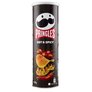 Pringles Hot & Spicy 175g – Patatine Gusto Piccante