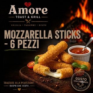 MOZZARELLA STICKS - 6 PEZZI