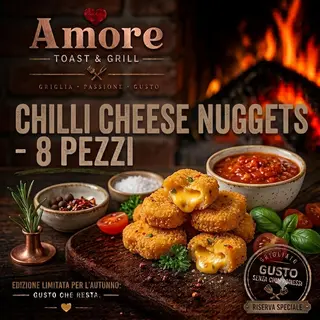 CHILLI CHEESE NUGGETS - 8 PEZZI