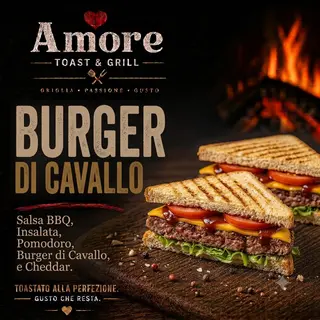TOAST BURGER DI CAVALLO