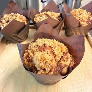 Banana muffin con le noci