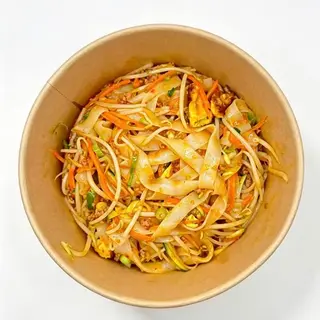 Tagliatelle di riso con manzo al curry