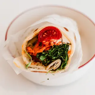 Wrap vegetariano