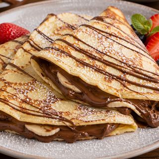 Crêpes con Nutella
