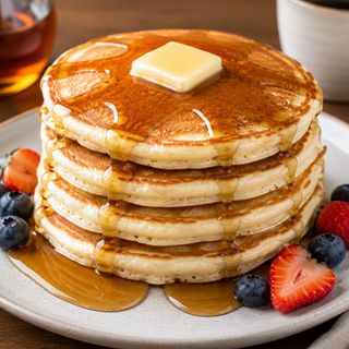 Pancake con sciroppo d’acero