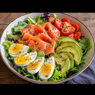 Insalata di salmone
