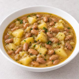 Zuppa Patate e Fagioli