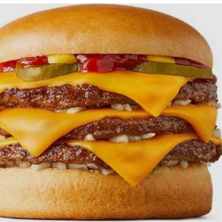 Triplo cheese burger