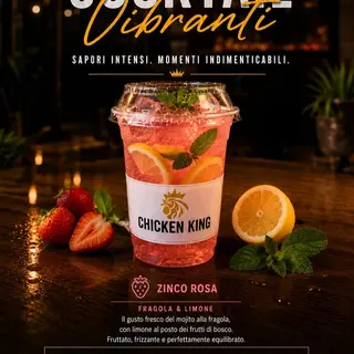 Zinco rosa cocktail