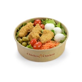 Insalata con Pollo Fritto