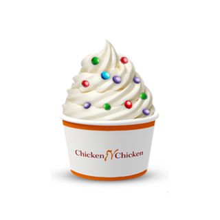 Coppa Gelato - Bianco Smarties